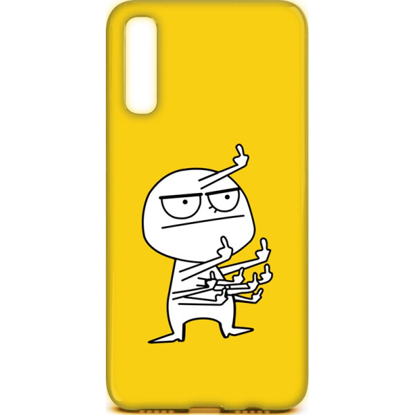 

TOTO Cartoon Soft Silicone TPU Case Samsung Galaxy A30s/A50/A50s FK 9 Yellow