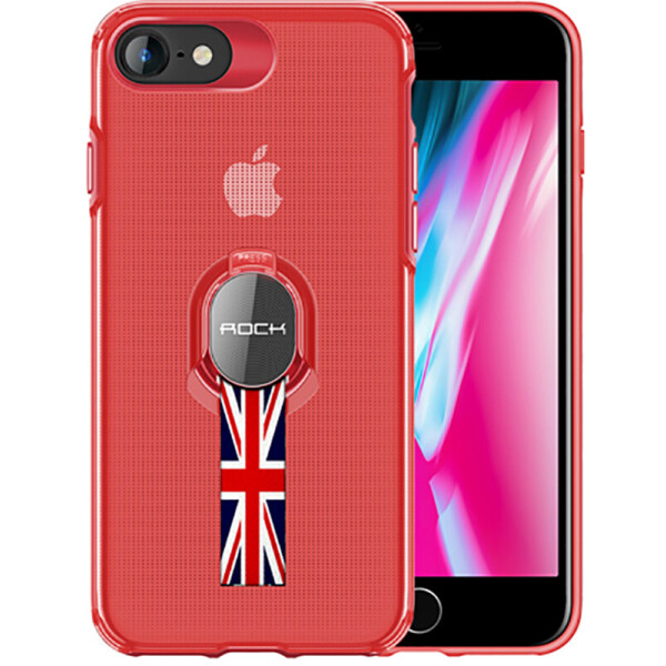 

Чехол-накладка Rock TPU plusPC MOC Pro Series Protection Case Apple iPhone 8/7 Trans-Red