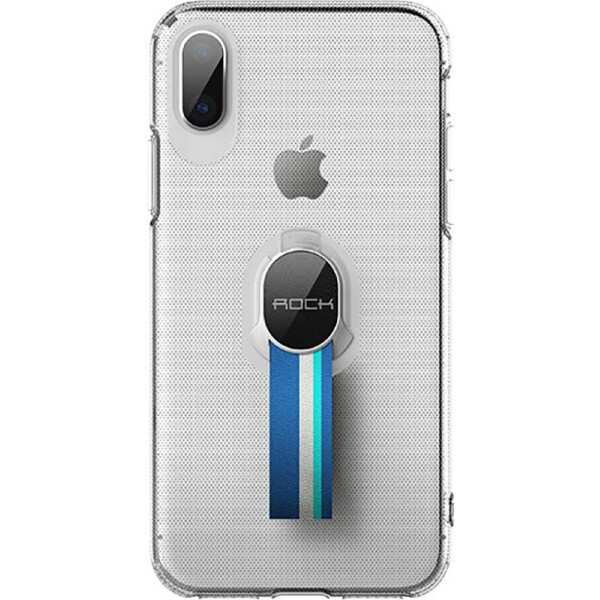 

Чехол-накладка Rock TPU plusPC MOC Pro Series Protection Case Apple iPhone X Transparent