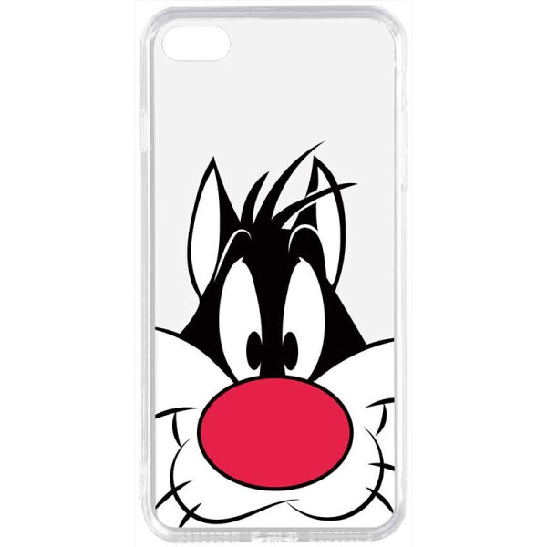 

Чехол-накладка TOTO Acrylic+Tpu Print Case Apple iPhone 7/8 #11 Cat Nose Transparent