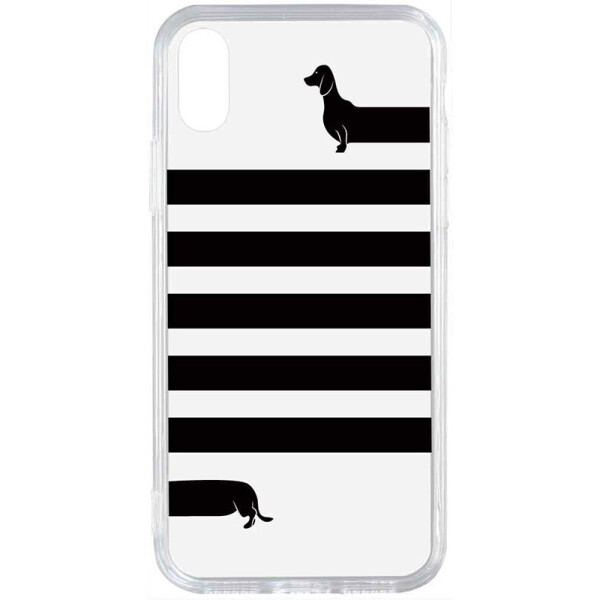 

Чехол-накладка TOTO Acrylic+Tpu Print Case Apple iPhone Xs Max #25 Taksa Transparent