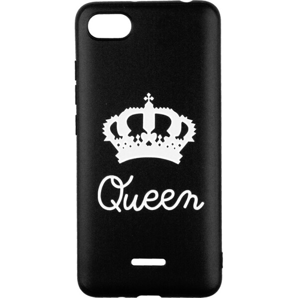 

TOTO Cartoon Soft Silicone TPU Case Xiaomi Redmi 6A Queen Black