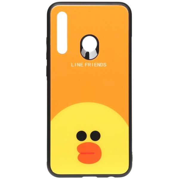 

Чехол-накладка TOTO Cartoon Print Glass Case для Huawei P Smart+ 2019 Line friends Sally