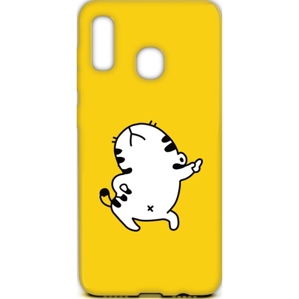 

Чехол-накладка TOTO Cartoon Soft Silicone TPU Case Samsung Galaxy A20/A30 Cat Yellow