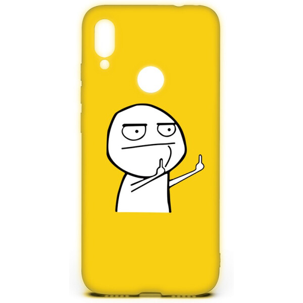 

TOTO Cartoon Soft Silicone TPU Case Xiaomi Redmi Note 7 FK2 Yellow
