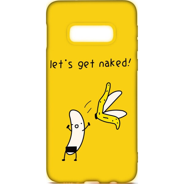 

Чехол-накладка TOTO Cartoon Soft Silicone TPU Case Samsung Galaxy S10e Banana Yellow
