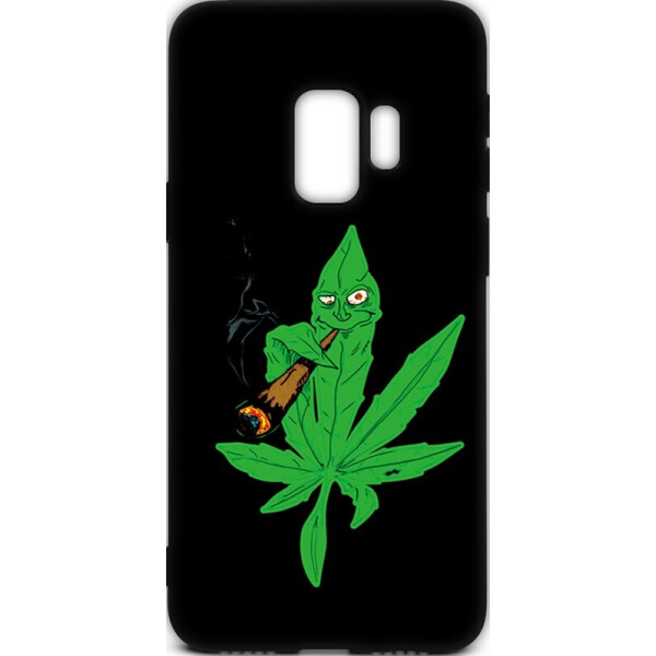 

Чехол-накладка TOTO Cartoon Soft Silicone TPU Case Samsung Galaxy S9 Cannabis Black