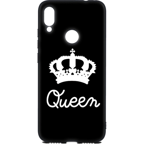 

TOTO Cartoon Soft Silicone TPU Case Xiaomi Redmi Note 7 Queen Black