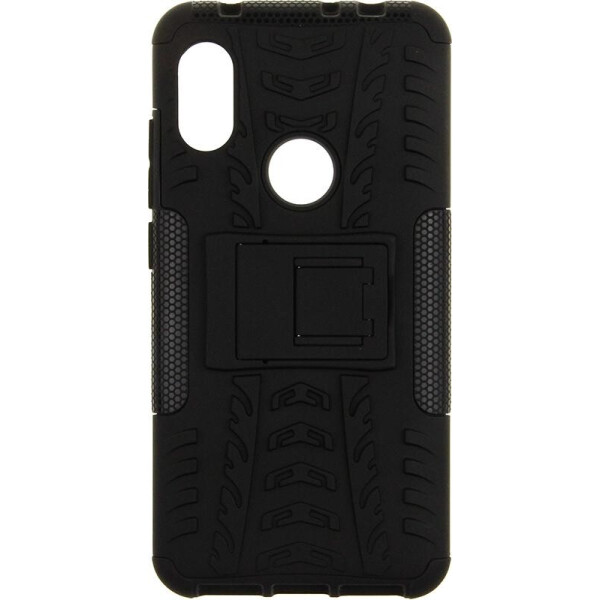 

Чехол-накладка TOTO Dazzle kickstand 2 in 1 phone case для Xiaomi Redmi Note 6 Pro Black