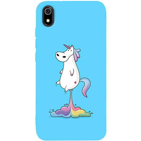 

Чехол-накладка TOTO Matt Tpu 2mm Print Case Xiaomi Redmi 7a #30 Unicorn Puk Sky Blue