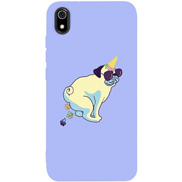 

Чехол-накладка TOTO Matt Tpu 2mm Print Case Xiaomi Redmi 7a #77 Kakedog Light Purple