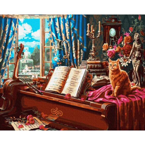 

Картина По Номерам. Rainbow Art "комната Музыканта" Gx34672-Ra