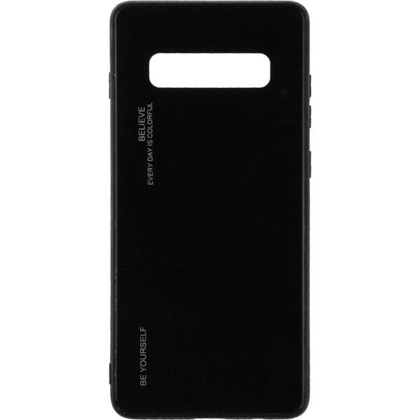 

Чехол-накладка TOTO Tempered Glass Phone Case Gradient для Samsung Galaxy S10 Plus Black