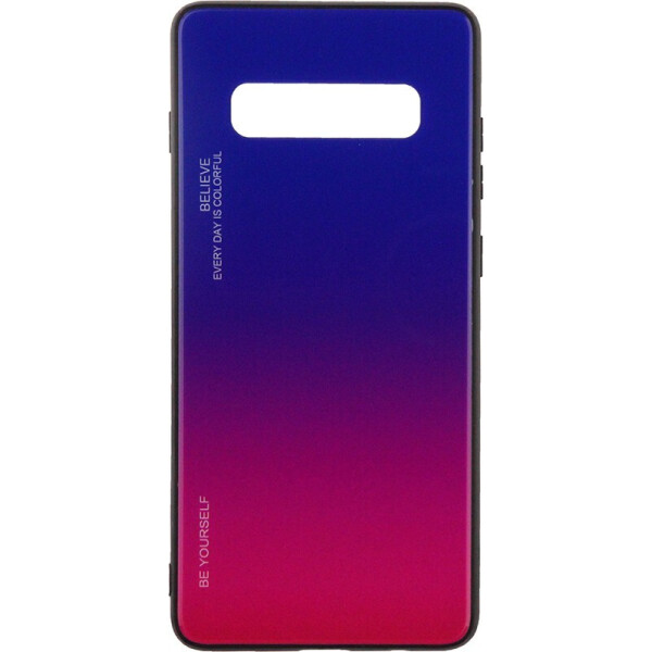 

Чехол-накладка TOTO Tempered Glass Phone Case Gradient для Samsung Galaxy S10 Plus Lilac