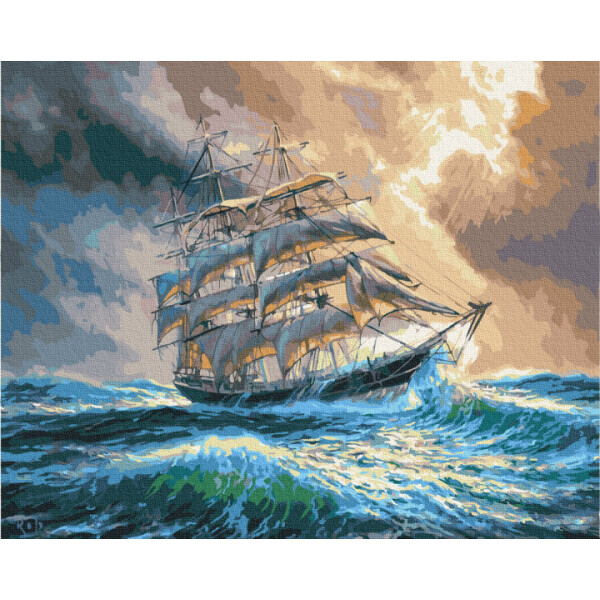 

Картина По Номерам. Rainbow Art "по Воле Волн" Gx35202-Ra