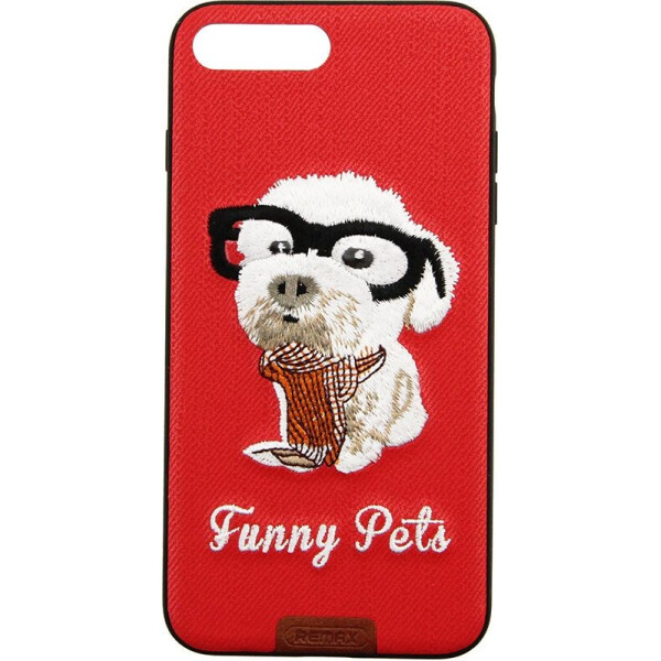 

Чехол-накладка Remax Funny Pets Series Case Apple iPhone 7 Plus/8 Plus Multicolored