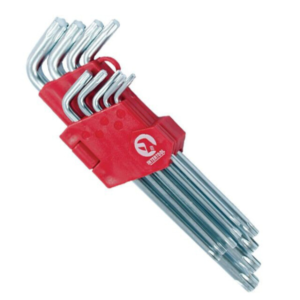 

Набор Г-Образных Ключей Torx 9Шт, Т10-Т50, Cr-V, Big Intertool Ht-0608