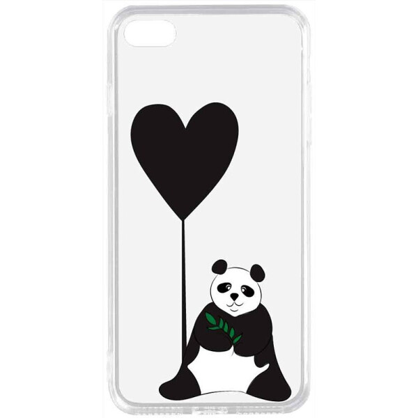 

Чехол-накладка TOTO Acrylic+Tpu Print Case Apple iPhone 7/8 #53 Panda B Transparent