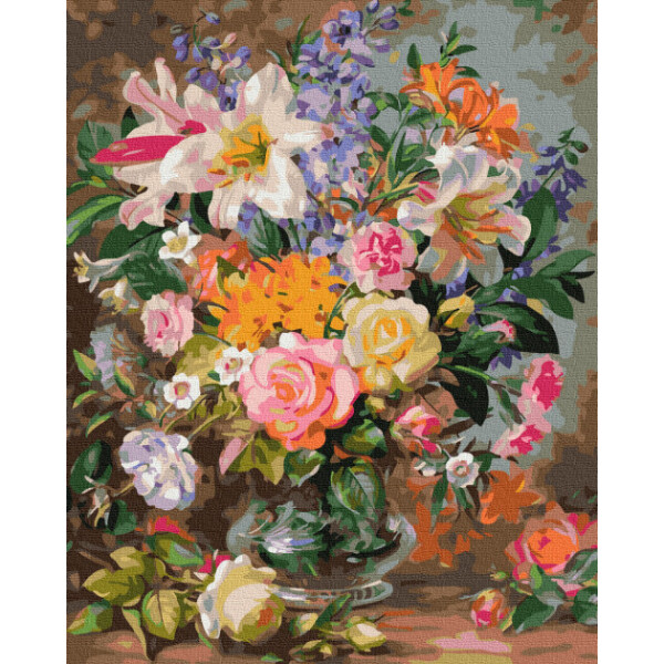 

Картина По Номерам. Rainbow Art "цветочное Ассорти" Gx34529-Ra
