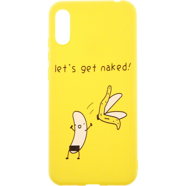 

Чехол-накладка TOTO Cartoon Soft Silicone TPU Case Huawei Y6 2019 Banana Yellow