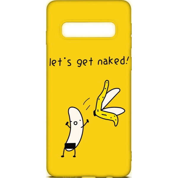 

Чехол-накладка TOTO Cartoon Soft Silicone TPU Case Samsung Galaxy S10 Banana Yellow