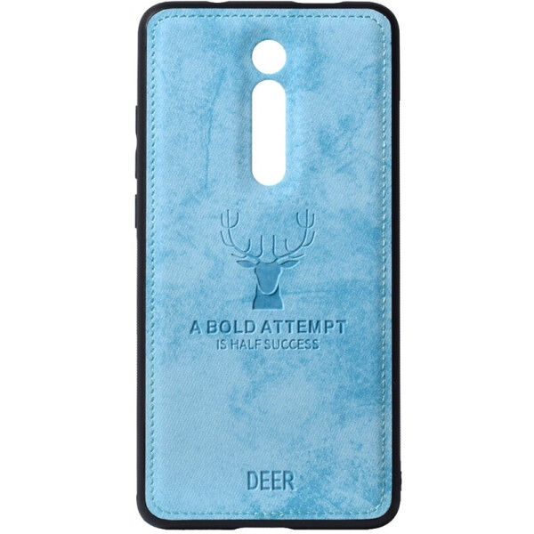 

Чехол-накладка TOTO Deer Shell With Leather Effect Case для Xiaomi Mi 9T/Redmi K20 Blue