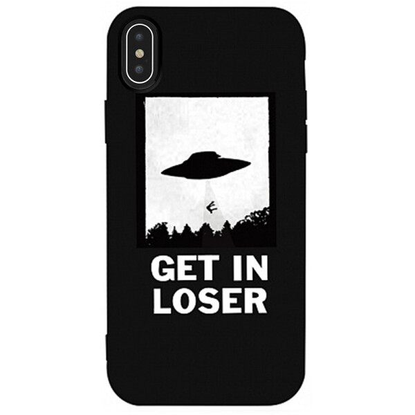 

Чехол-накладка TOTO Matt Tpu 2mm Print Case Apple iPhone Xs Max #18 Ufo Loser Black
