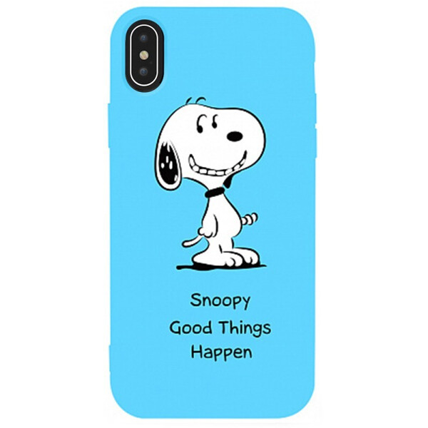 

Чехол-накладка TOTO Matt Tpu 2mm Print Case Apple iPhone Xs Max #64 Snoopy Sky Blue