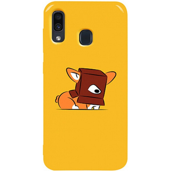 

Чехол-накладка TOTO Pure Tpu 2mm Print Case Samsung Galaxy A20/A30 #31 Korgi Yellow