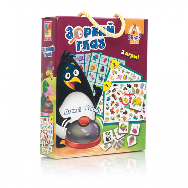 

Игра Со Звонком ";зоркий Глаз"; Vt8010-01 (Рус)
