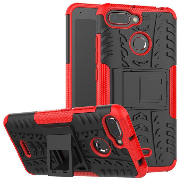 

TOTO Dazzle Kickstand 2 in 1 Case Xiaomi Redmi 6/6A Red