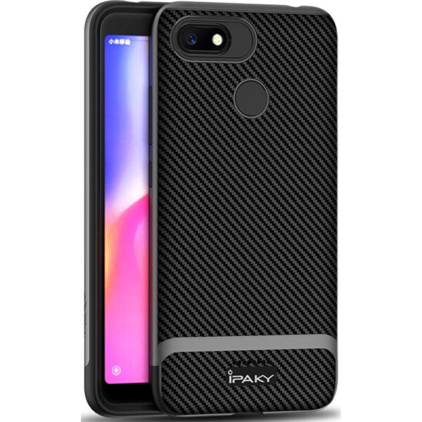 

Чехол-накладка Ipaky Bumblebee Series/ PC Frame with TPU Case Xiaomi Redmi 6A Gray