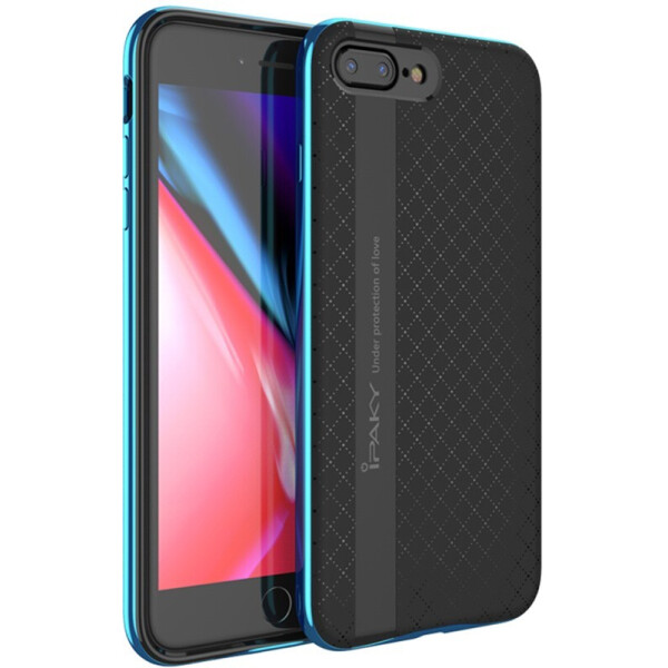 

Чехол-накладка Ipaky Bumblebee Series/PC Frame With TPU Case для Apple iPhone 7/8 Blue