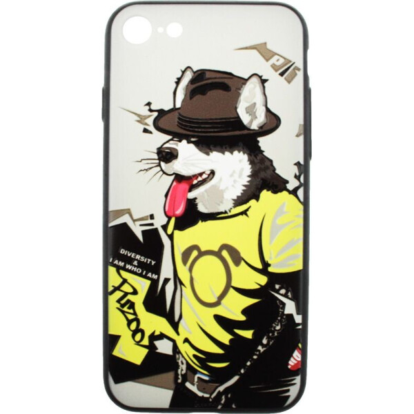 

Чехол-накладка PUZOO TPU Case with UV Printing Hip Hop iPhone 7/8 RAP Alaskan Grey