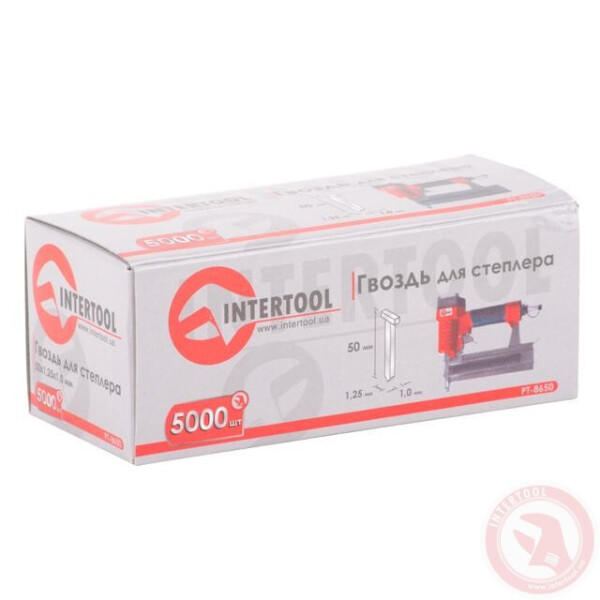 

Гвоздь Для Степлера Pt-1603 50Мм 1.0*1.25Мм 5000Шт/упак. Intertool Pt-8650