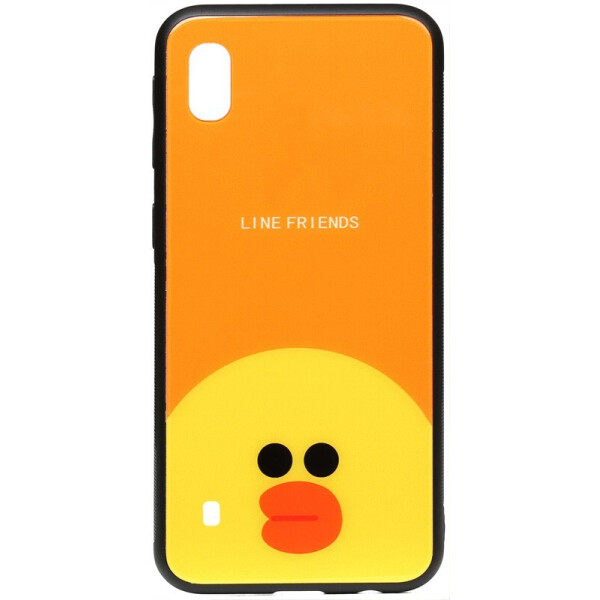 

Чехол-накладка TOTO Cartoon Print Glass Case для Samsung Galaxy A10 Line friends Sally