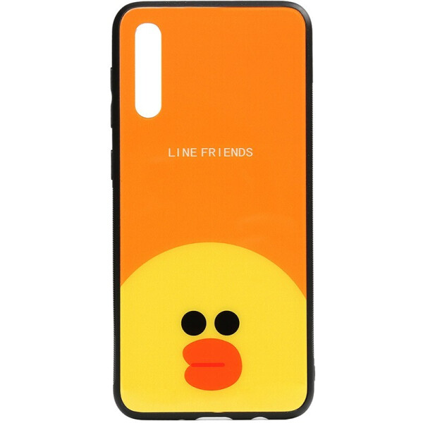 

Чехол-накладка TOTO Cartoon Print Glass Case для Samsung Galaxy A50 Line friends Sally