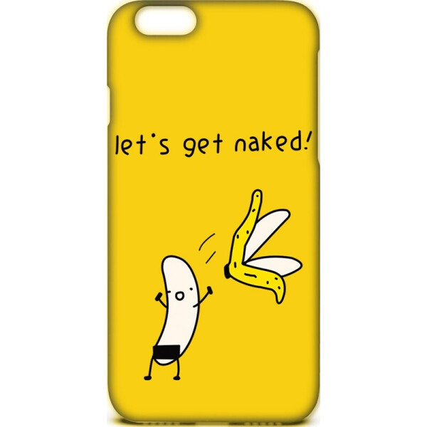 

Чехол-накладка TOTO Cartoon Soft Silicone TPU Case Apple iPhone 6/6s Banana Yellow