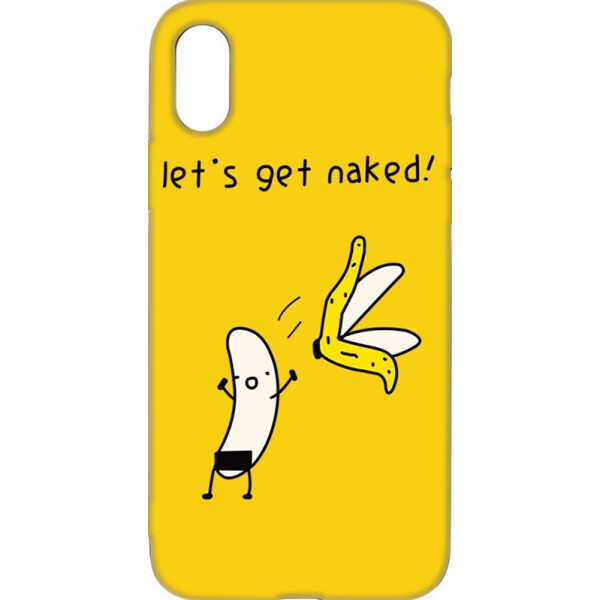 

Чехол-накладка TOTO Cartoon Soft Silicone TPU Case Apple iPhone X/Xs Banana Yellow