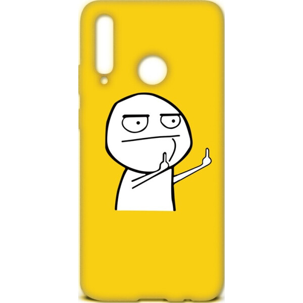 

Чехол-накладка TOTO Cartoon Soft Silicone TPU Case Huawei P Smart+ 2019 FK2 Yellow
