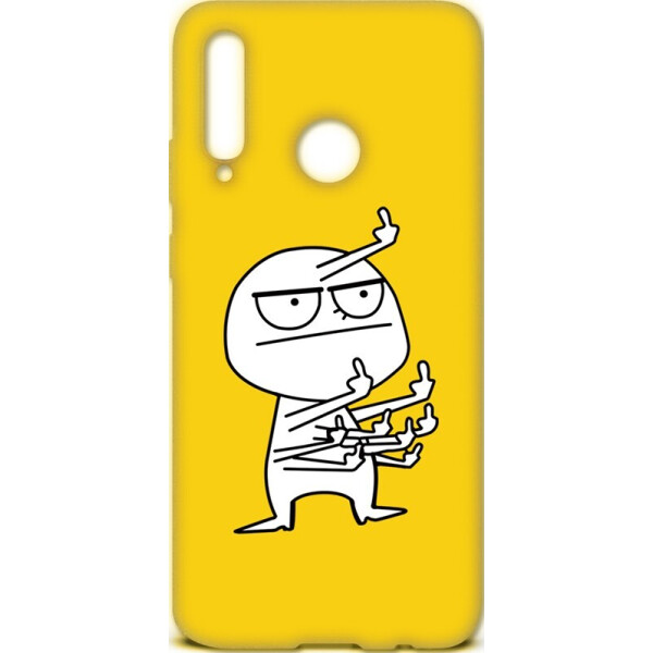 

Чехол-накладка TOTO Cartoon Soft Silicone TPU Case Huawei P Smart+ 2019 FK9 Yellow