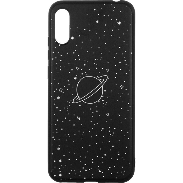 

Чехол-накладка TOTO Cartoon Soft Silicone TPU Case Huawei Y6 2019 Saturn Black