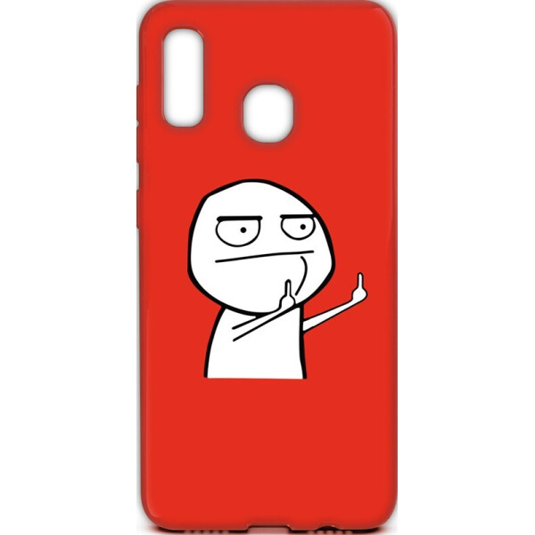 

Чехол-накладка TOTO Cartoon Soft Silicone TPU Case Samsung Galaxy A20/A30 FK 2 Red