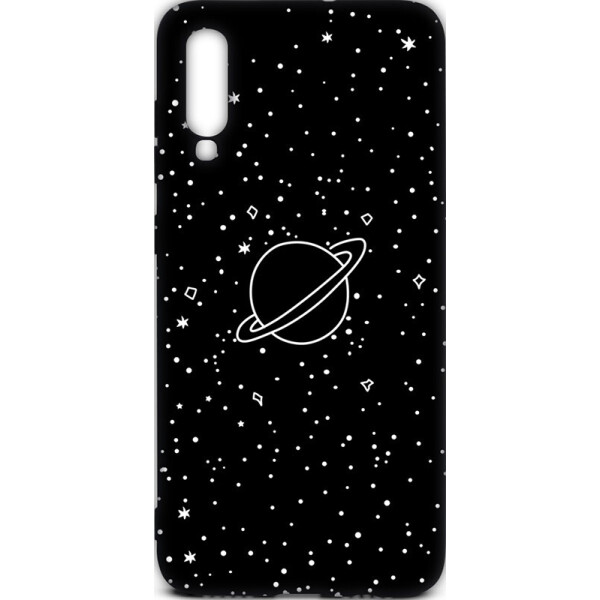 

Чехол-накладка TOTO Cartoon Soft Silicone TPU Case Samsung Galaxy A70 Saturn Black
