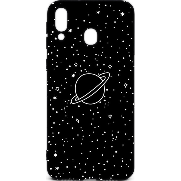 

Чехол-накладка TOTO Cartoon Soft Silicone TPU Case Samsung Galaxy M20 Saturn Black