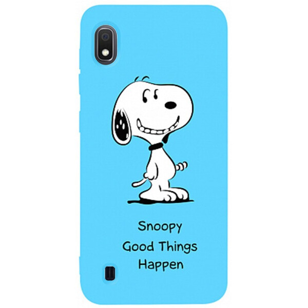 

Чехол-накладка TOTO Matt Tpu 2mm Print Case Samsung Galaxy A10 #64 Snoopy Sky Blue