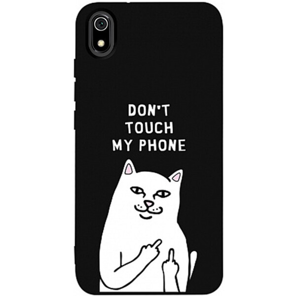 

Чехол-накладка TOTO Matt Tpu 2mm Print Case Xiaomi Redmi 7a #58 Cat Dontouch Black