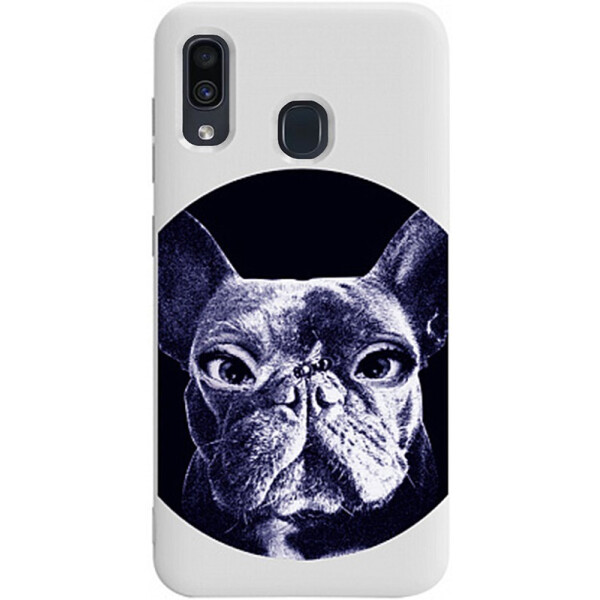 

Чехол-накладка TOTO Pure Tpu 2mm Print Case Samsung Galaxy A20/A30 #74 Dogbz White