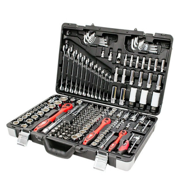 

Профессиональный Набор Инструментов 1/4" & 3/8" & 1/2" 176 Ед Intertool Et-7176