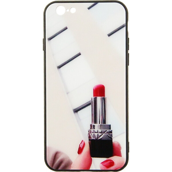 

Чехол-накладка TOTO Tempered Glass Phone Case Fashionable для Apple iPhone 6/6S Mirror